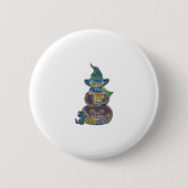 Halloween Ronde Button 5,7 Cm (Voorkant)