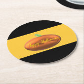 Halloween ronde kartonnen onderzetter (Gebogen)