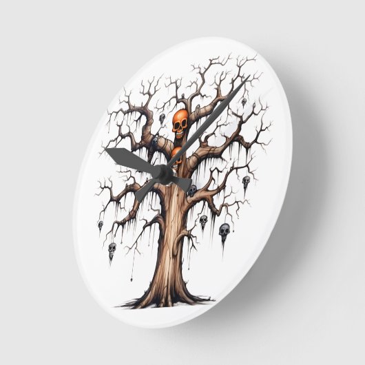 Halloween Ronde Klok (Hoek)