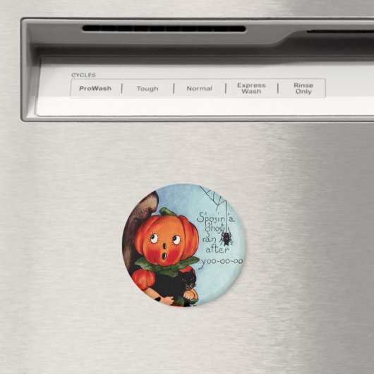  Halloween ronde magneet (Insitu (Vaatwasser))