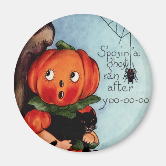 Halloween ronde magneet (Voorkant)