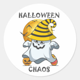 Halloween Ronde Sticker