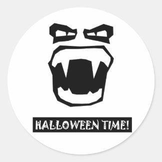 Halloween Ronde Sticker