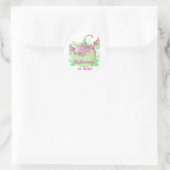 Halloween Ronde Sticker (Tas)