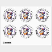 Halloween Ronde Sticker (Vel)