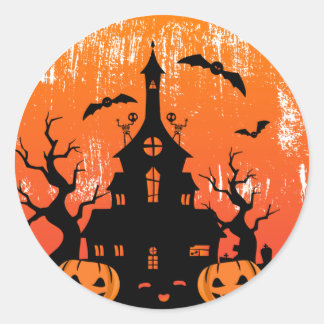 Halloween Ronde Sticker