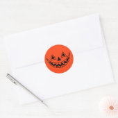 Halloween Ronde Sticker (Envelop)
