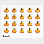 Halloween Ronde Sticker (Vel)