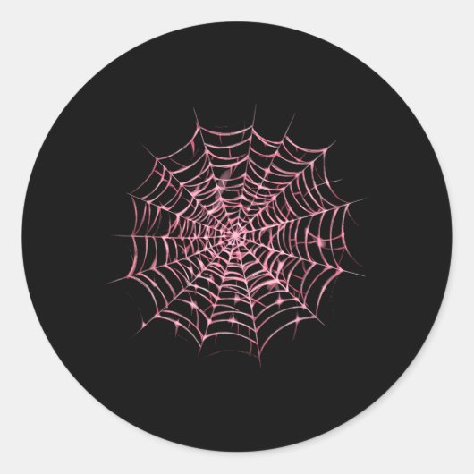 Halloween Ronde Sticker (Voorkant)