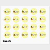 Halloween Ronde Sticker (Vel)