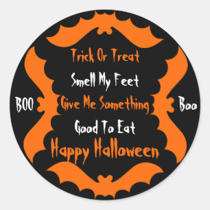 Halloween Ronde Sticker