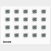 Halloween Ronde Sticker (Vel)