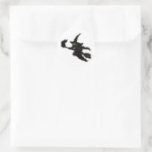 Halloween Ronde Sticker (Tas)