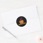 Halloween Ronde Sticker (Envelop)