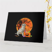 halloween rottweiler liefhebber grappige jongens k kaart (Gele Bloem)