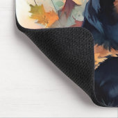 Halloween Rottweiler met pompoenen eng Muismat (Hoek)