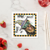 Halloween Rottweiler Servet (Insitu)