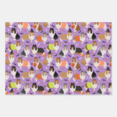 Halloween Rough Collie Inpakpapier Vel (Voorkant 2)