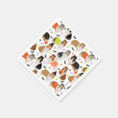 Halloween Rough Collie Napkins Servet (Hoek)