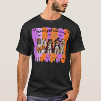 Halloween Rough Collie T-shirt