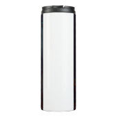 Halloween Rough Collie with Pumpkins Scary Thermosbeker (Achterkant)