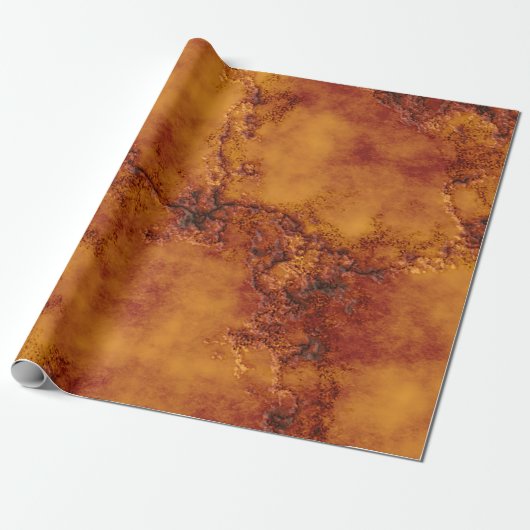 Halloween Rough Stone Cadeaupapier (Uitgerold)