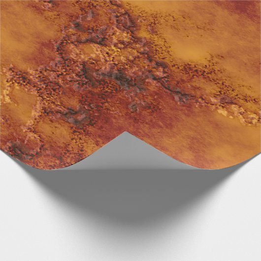 Halloween Rough Stone Cadeaupapier (Hoek)