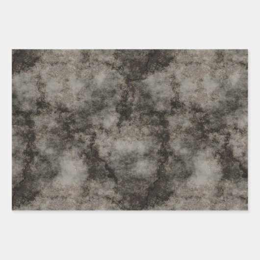 Halloween Rough Stone Inpakpapier Vel (Voorkant 3)