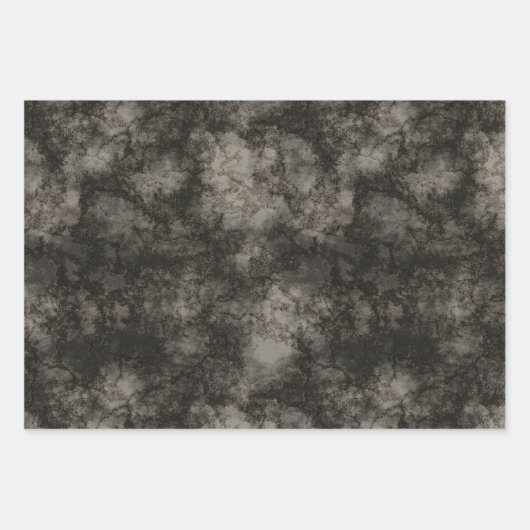 Halloween Rough Stone Inpakpapier Vel (Voorkant 2)