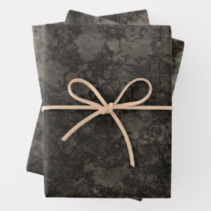 Halloween Rough Stone Inpakpapier Vel
