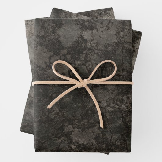 Halloween Rough Stone Inpakpapier Vel (In situ)