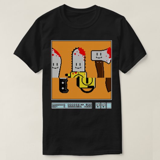 Halloween Roulette T-shirt (Design voorkant)