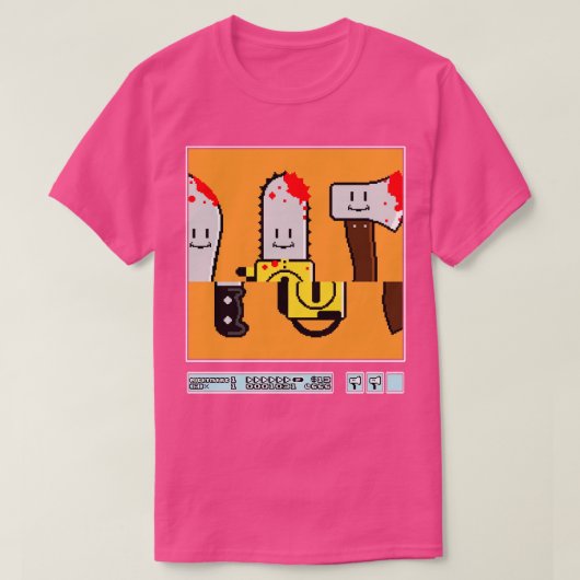 Halloween Roulette T-shirt (Design voorkant)
