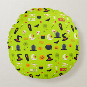 Halloween Round Pillow Rond Kussen