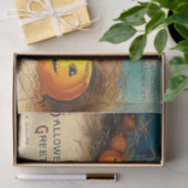 halloween row van Jack O' Lantern Creepy Tissuepapier (Geschenk)