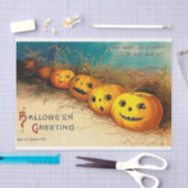 halloween row van Jack O' Lantern Creepy Tissuepapier (Craft)