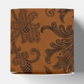 Halloween Royal Floral Damask Bedankdoosjes (Bovenkant)