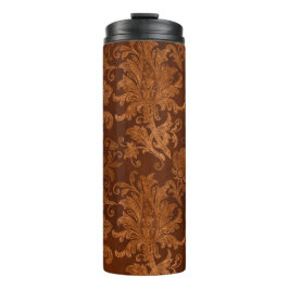 Halloween Royal Floral Damask Thermosbeker