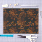 Halloween Royal Floral Damask Tissuepapier (Craft)