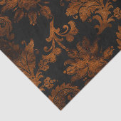 Halloween Royal Floral Damask Tissuepapier (Detail)