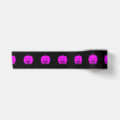 Halloween roze Jack o' lantern Thunder_Cove Satijnen Lint (Voorkant)