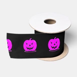 Halloween roze Jack o' lantern Thunder_Cove Satijnen Lint