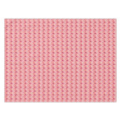 Halloween roze Schattige niet eng spook heks party Tafelkleed (Voorkant (Horizontaal))