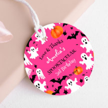 Halloween roze spookachtige spooktacular verjaarda
