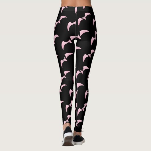 Halloween roze vlekjes Leggings (Achterkant)
