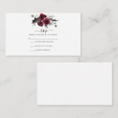 Halloween RSVP-kaart Informatiekaartje (Voorkant / Achterkant)