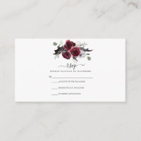 Halloween RSVP-kaart