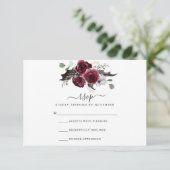 Halloween RSVP-kaart RSVP Kaartje (Staand voorkant)