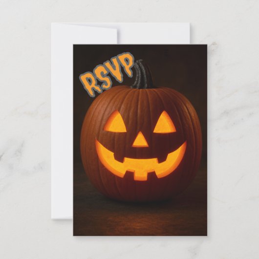 Halloween RSVP-kaart RSVP Kaartje (Voorkant)