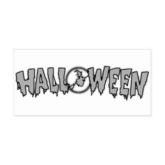 Halloween Rubberstempel (Afrduk)